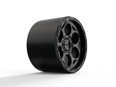 kmc DIRTY HARRY wheel 3D MODEL 3D print model