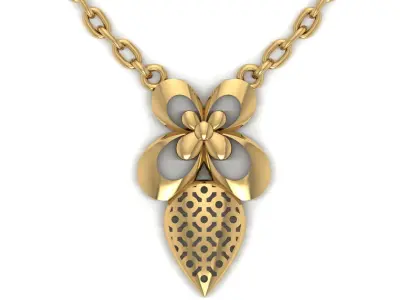 Pendant Necklace 3D print model buy