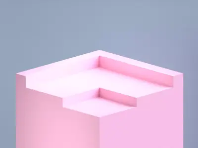 Display Podium 225023082024 3D model