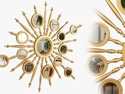 APOLLO MIRROR by BOCO DO LOBO 3D model