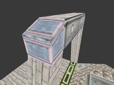 Forsaken Everland Entrance Free low-poly 3D model