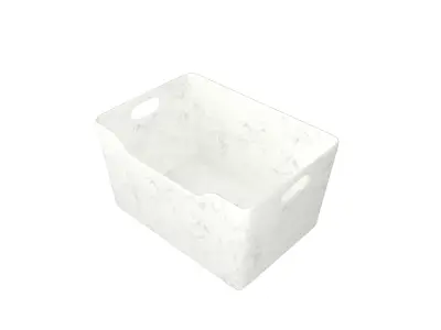 Variera Storage Box v2 001 Low-poly 3D model