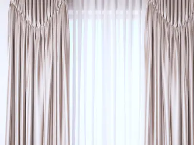 Set 103 Curtains 3D model