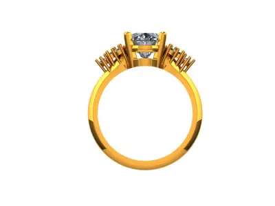 ladies ring  3D print model