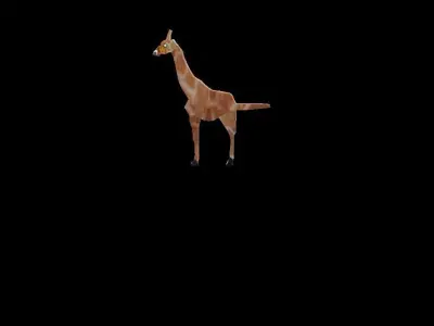 giraffe 3D model