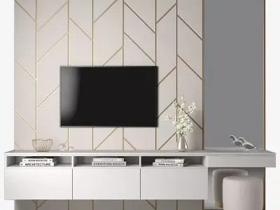 TV stand and Dressing table  57 3D model