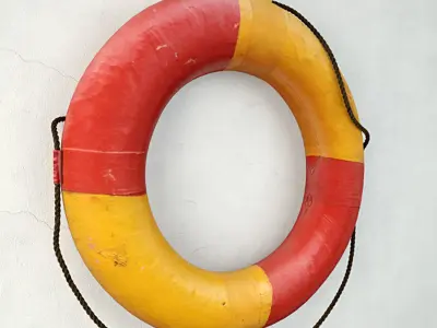 Life Preserver Ring 2 3D model