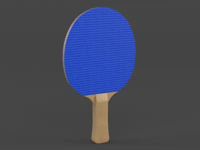 Table Tennis Rackets 3D model