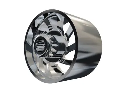 JTX REAR KEEN DUALLY WHEEL 3D MODEL Free 3D print model