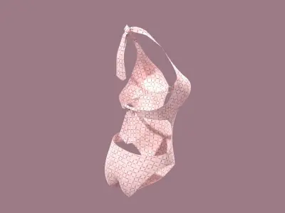 Monokini 3D model