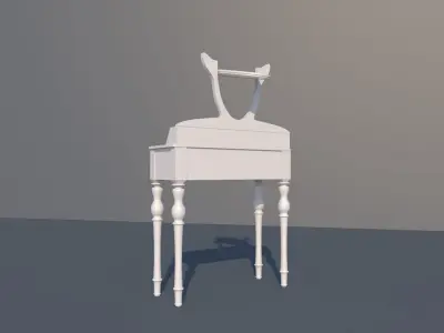 Dressing table 3D model