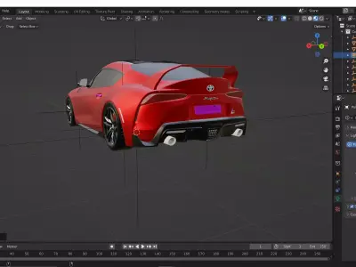 car rad claesic 3D print model