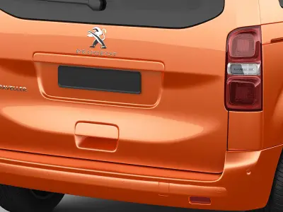 Peugeot Traveller 3D model