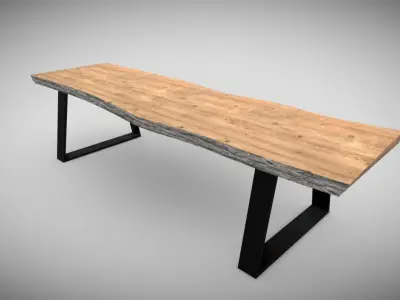 Table  Free low-poly 3D model