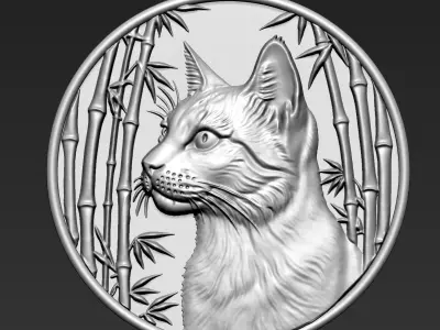 Cat A15 3D print model