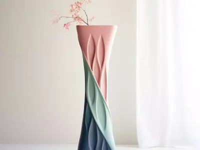 Eleva Vase for Modern Home Decor 3D print model
