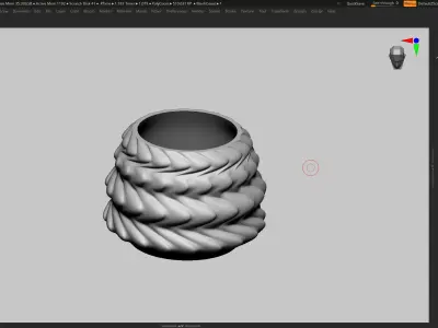 vase 3d print 344 3D print model
