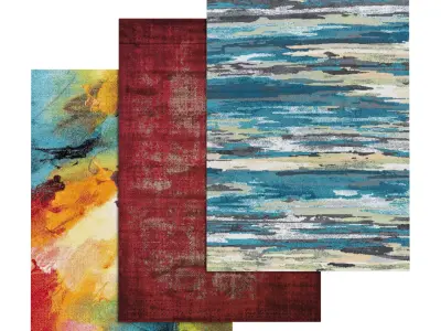 Rug Set 746 3D model