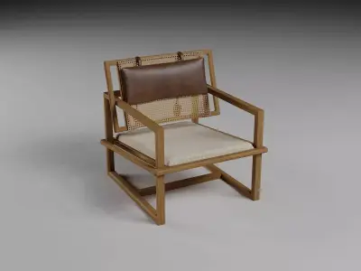 Poltrona Canela 3D model
