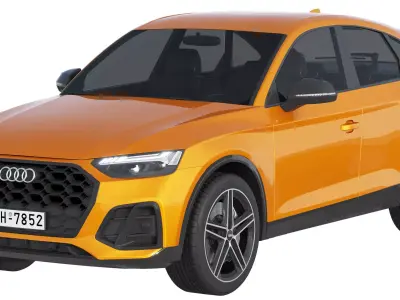 Audi SQ5 sportback 3D model
