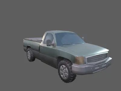 Pickup truck 3D model