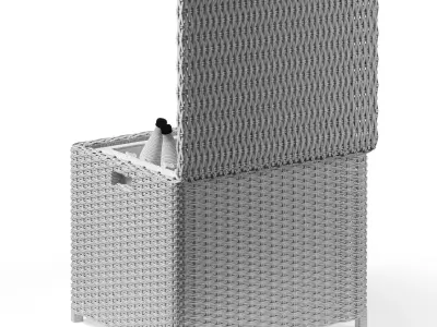 OVE Wicker Cooler 3D model