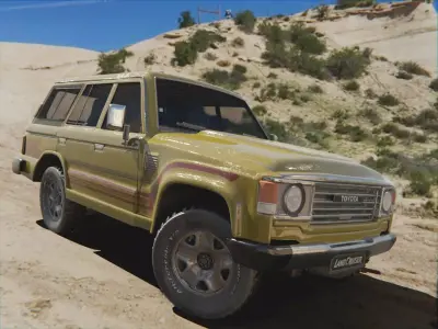 Toyota Land Cruiser FJ60 - 1980 3D model