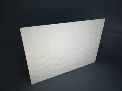 03 FORMAKO 3D WALL Low-poly 3D model