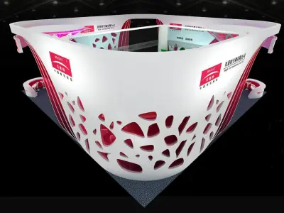 Exhibition - Area - 16X16-3DMAX2009-02 3D model