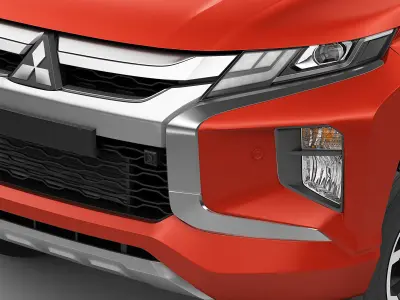 Mitsubishi L200 Triton 2020 Double Cab 3D model