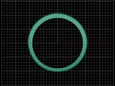 Minimal Abstract Ring 56 3D print model