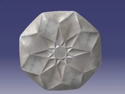 new index small plate as a nice decoration 3D print model