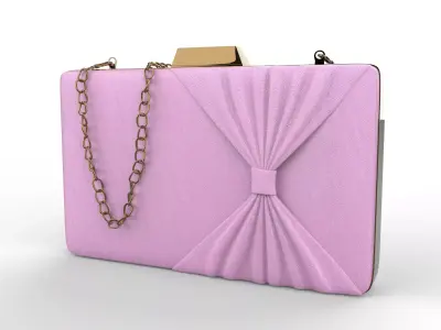 Women purse Low-poly 3D model