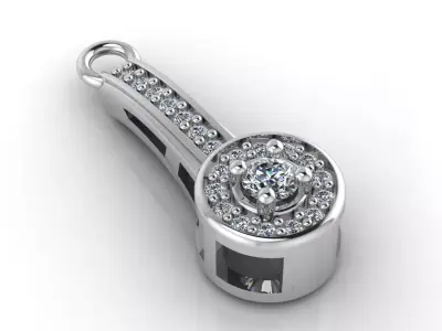 Women Pendants 3DM STL Pendant Renders Details 3D print model 3D print model