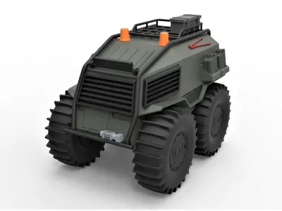 SHERP Ultimate survival machine Scale 1 to 24 3D print model