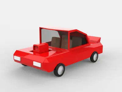Racing Car 3D model buy