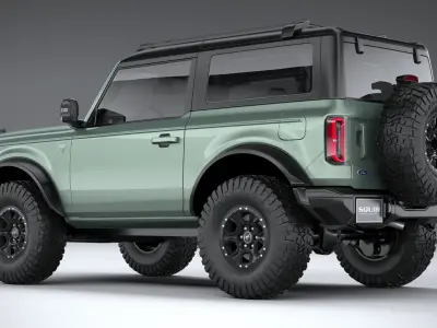 Bronco First Edition 2-door 2021 3D model