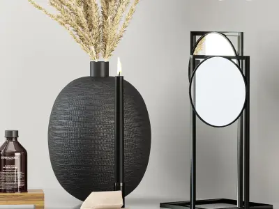 Bathroom accessories 3D model