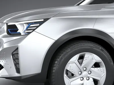 Ssangyong Korando EMotion 2023 3D model