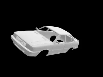 Audi 80 B2 3D print model