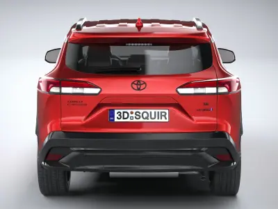 Toyota Corolla Cross Hybrid 2023 3D model purchase