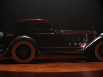 Mercedes-Benz 1925 Roadster 3D model