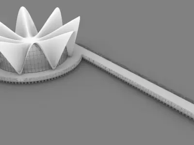 Oceanografic Valencia Felix Candela 3D model