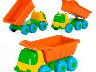 Polesie Dump Truck 3D model