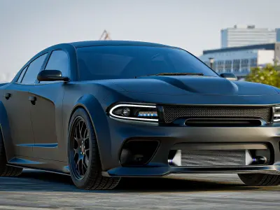 Dodge Charger Hellcat 3D model