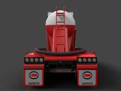 Bulk Cement Trailer Texture