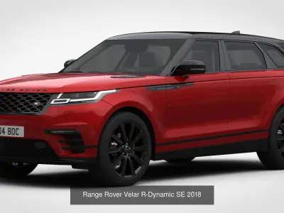 My Car Collection Vol 5 2018 3D Model Pack