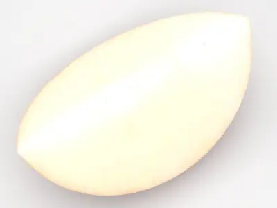 Sliced Apple 3D model