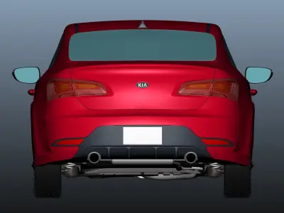 Kia Forte Koup Free 3D model
