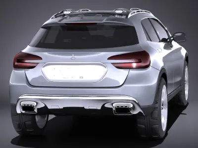 Mercedes Benz GLA Concept 2014 VRAY 3D model